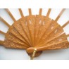 Ribs fans pear wood P 6.5 x 17.5 cms G23