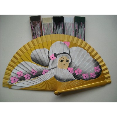 Wooden fans 1242