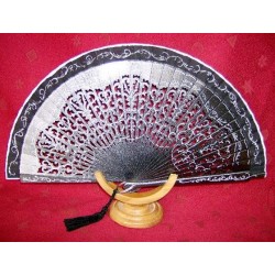 wooden handfan 9999 black