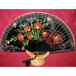 Hand fan 8.200 black