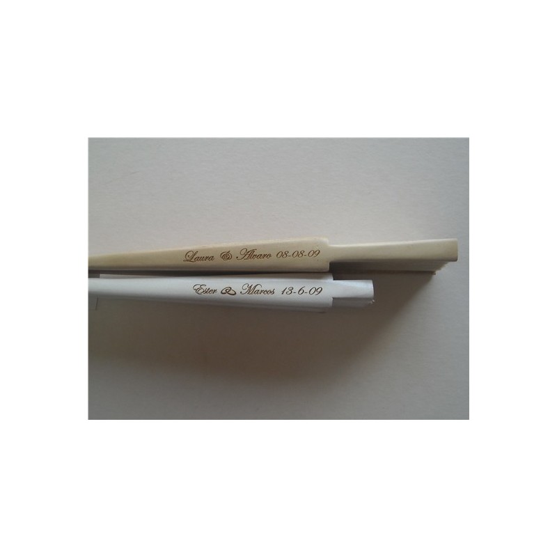 Print laser rib fans