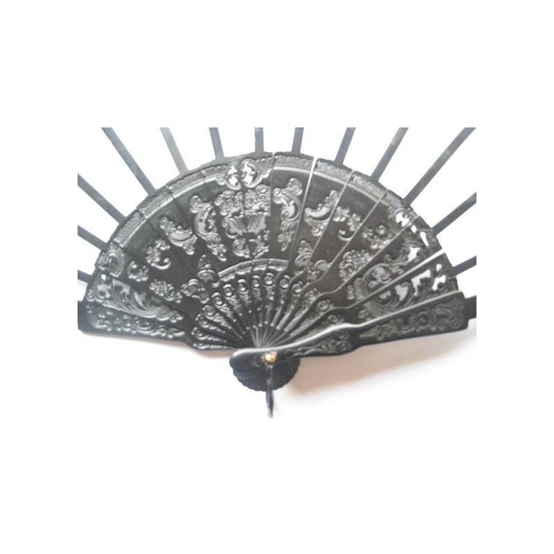 Fans ribs  pear wood P 9.5X23.5 G17 NEGRO